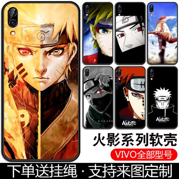 

bgrfnaruto yuzhibo vivoz3i mobile phone case y93 soft case x27 naruto x23 magic color version x21 silicone anti falling x9p assist z5x