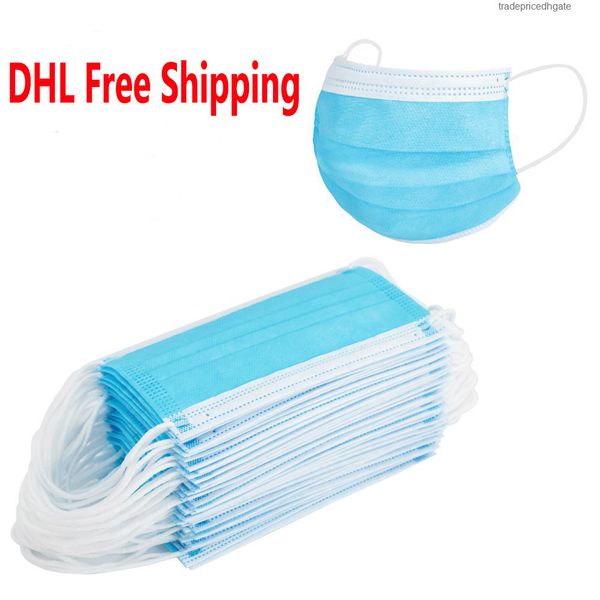 

filter, stock,disposable 3-layer non-woven dustproof dust-proof face in masks pm2.5