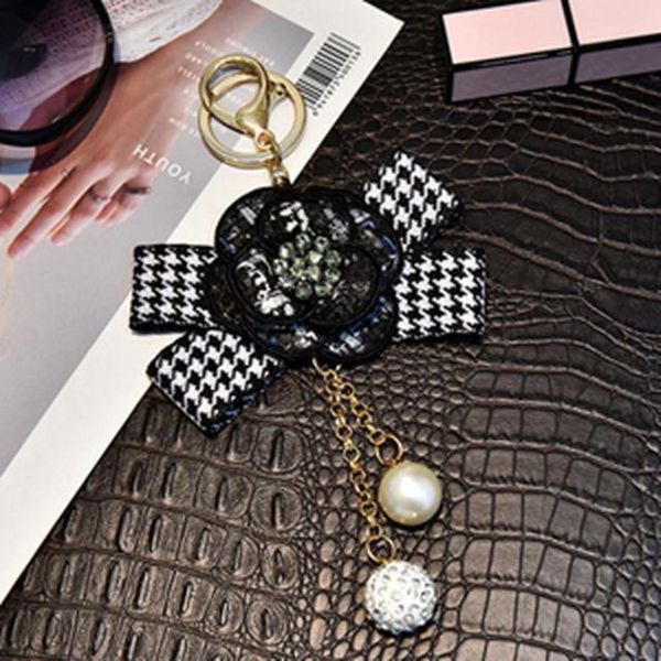 

new cute flower key chain gifts for women llaveros mujer car bag keychain accessories keyring holder jewelry party gift eh356 h qyliiv