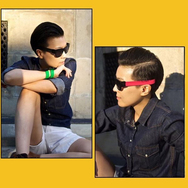 

polarized wrist folding for women roll newmen bracelet trend foldable sunglasses dropshipping 3