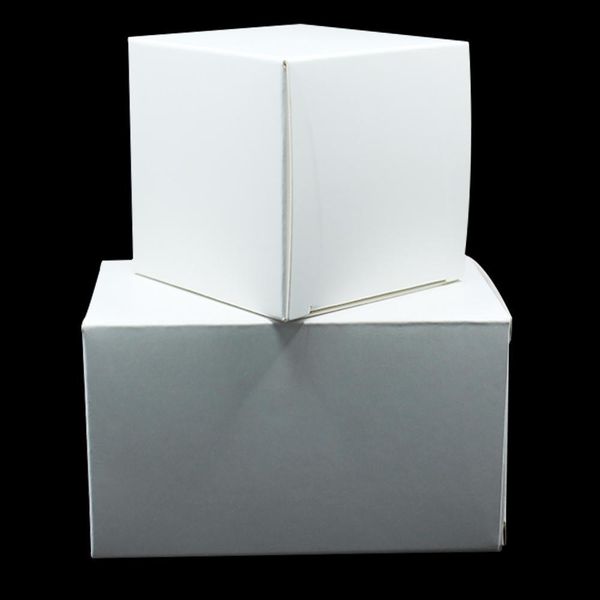 

20pcs white folding kraft paper packaging boxes craft paper gift boxes for wedding party candy favors handmade soap package h bbyaun