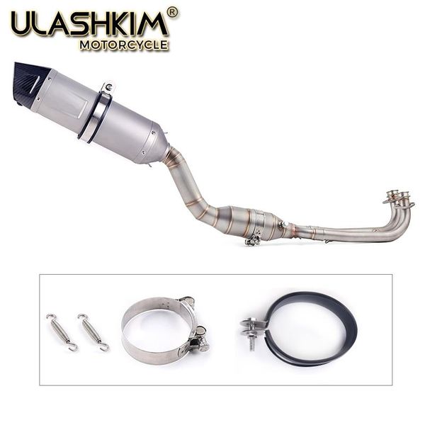 

for tmax500 tmax530 tmax t-max 500 530 2020 2020 motorcycle full system exhaust escape pipe modified middle link pipe
