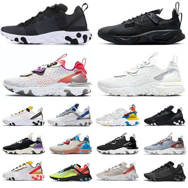 

new react vision trainers element 87 55 n354 type gtx trails undercover mens womens running shoes tennis shoes men sneakers