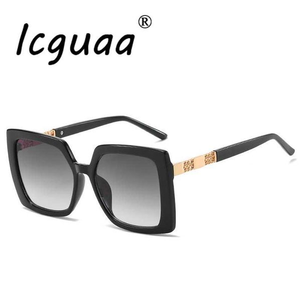 

sunglasses flat oversized women square sun glasses big frame vintage eyewear for lady uv400, White;black