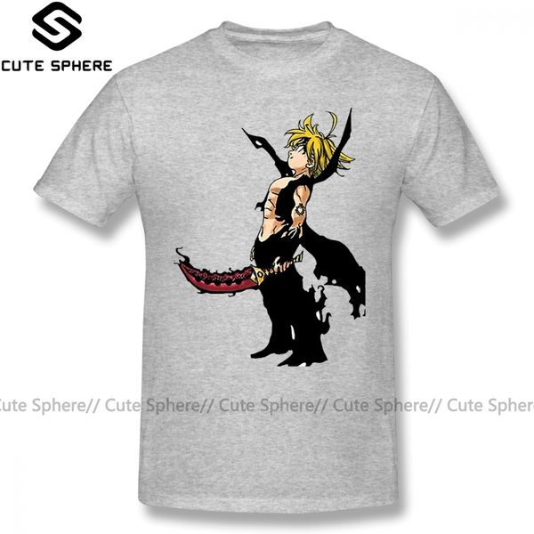 

meliodas t shirt meliodas t-shirt 6xl graphic tee shirt short-sleeve male fun 100 summer tshirt sport hooded sweatshirt hoodie