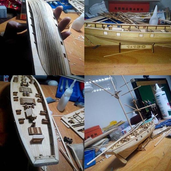 

harvey model building sailing kits ship assembled sailboat assembling wooden kit diy toys gift