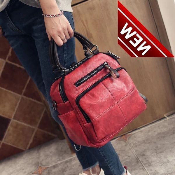 

hisuely new arrived women real split suede leather shoulder bag casual handbags messenger handle bags travel back packs hot
