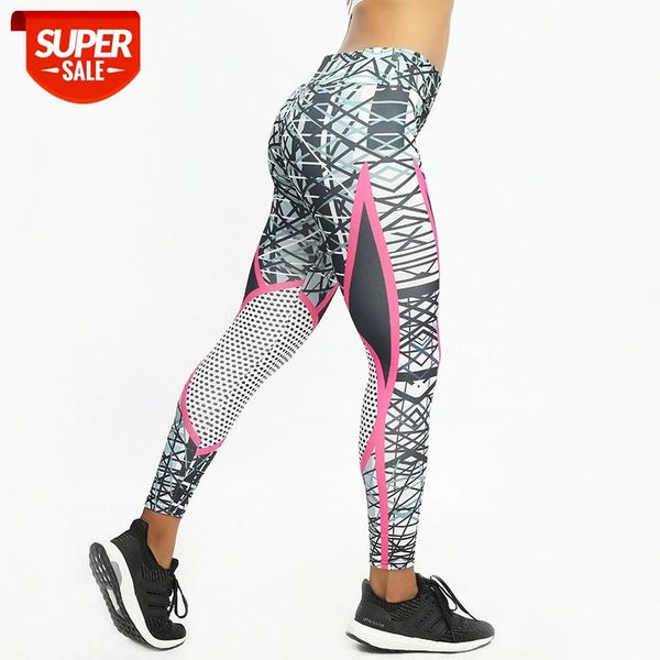 

normov fintess leggings for women casual high waist elastic push up printed patchwork ankle length spandex leggings #lf4k, Black;white