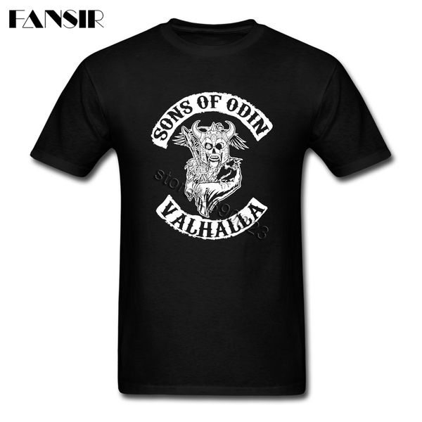 

awesome sons of odin valhalla vikings t shirt man short sleeve custom men t-shirt streetwear plus size sport hooded sweatshirt hoodie