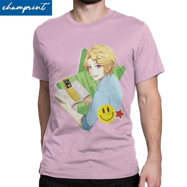 

yoosung star мужская мистический посланник mm bg otome игры смешные тройники с коротким рукавом crewneck новое прибытие спорта толстовка с к