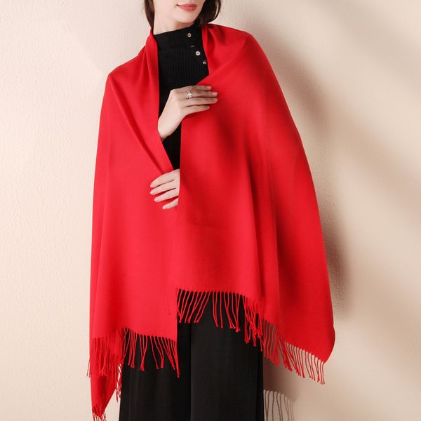 

the story of "shanghai autumn red scarf, Blue;gray