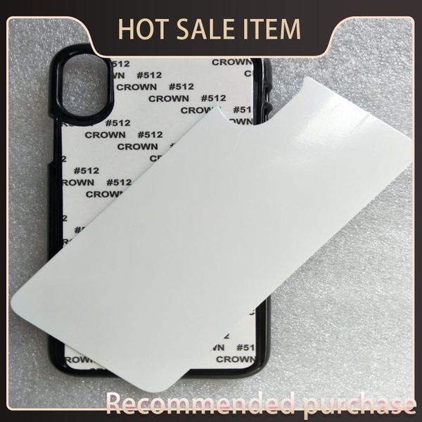 

pc sublimation xs hard blank case for iphone 11 plate pro max 12 x xr plus 2d 6 insert 8 max with aluminum 7 mini vmmlk