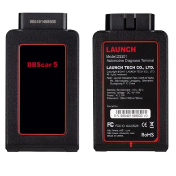 

launch x431 dbscar5 connector work with x431 v launch dbscar 5 adapter