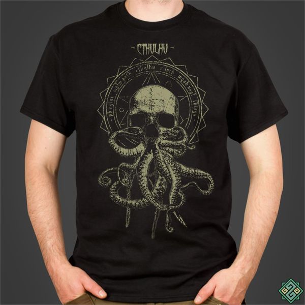 

cthulhu cultist lovecrafts call of cthulhu inspired horror themed screen printed by hand geek gift sport hooded sweatshirt hoodie t shirt