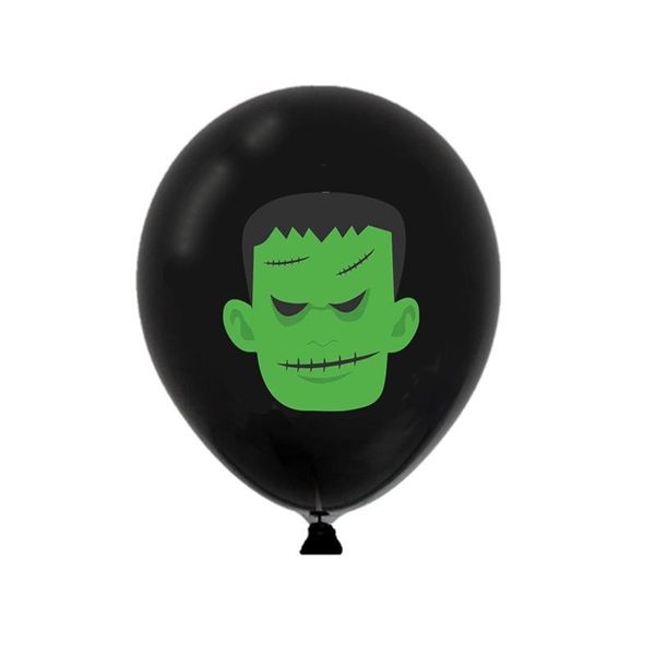 

12inch halloween latex balloon ghost skull mummy printed halloween party decoration balloon round kid toy halloween supplies vt0553