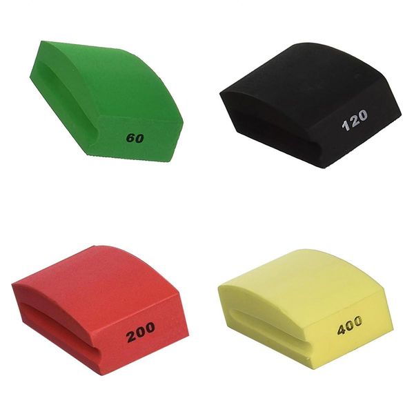 

алмазные полировальные 4 вид grit рука pad блок пены мраморные шлифовального круга колодки