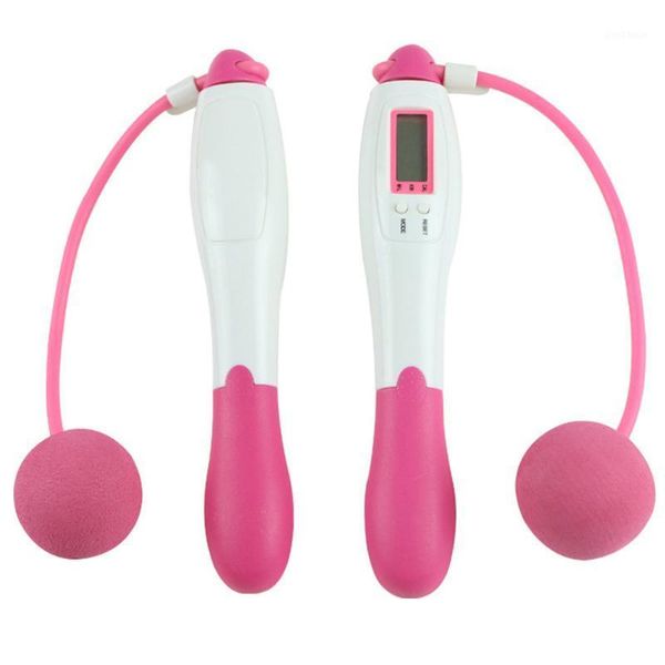 

jump rope workout training adjustable length digital counting cordless skipping wire non slip gym fitness equipment keeping fit1