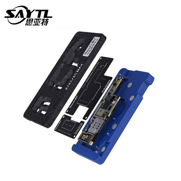 

qianli bga-трафарет комплект для 11 pro x xs xs max motherboard среднего шаблона рамки для пайки реболлинга платформы