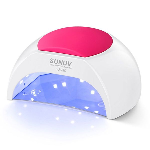

gel uv nail lamp,48w uv led nail dryer light for gel nails polish manicure,salon curing lamp with 4 timer setting sensor