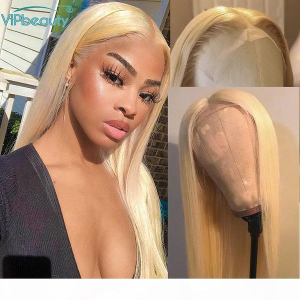 

30 inch t part lace front human hair wig pre plucked 613 blonde lace front human hair wigs for women remy straight brazilian wig, Black;brown