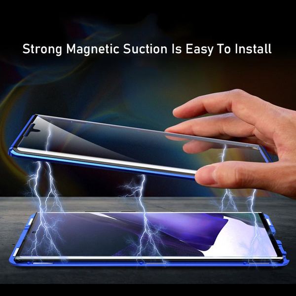 

magnetic metal case for samsung galaxy m51 s20 fe s8 s9 s10 plus a51 a71 a50 a70 a21s m31 a30s m21 h wmtuuh