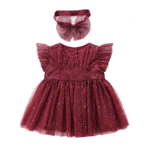 

old baby princs summer year children's one drs girl's foreign sle skirt, Red;yellow