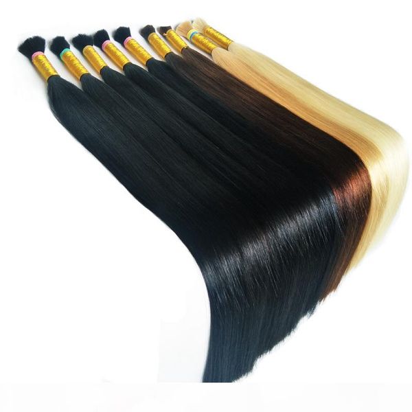 

private link bulk hair 55cm natural black 50g blond color