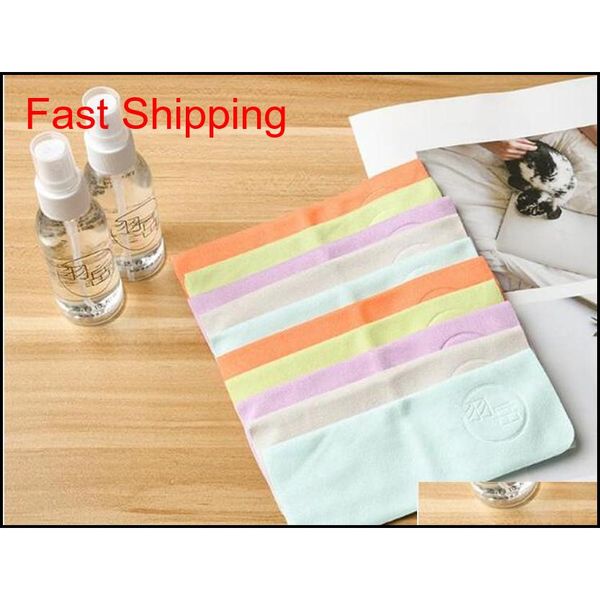 

multi-function household 5piece high-quality super-fine and thick glasses cleaning cloth muti-color function p qylgdh beauty888