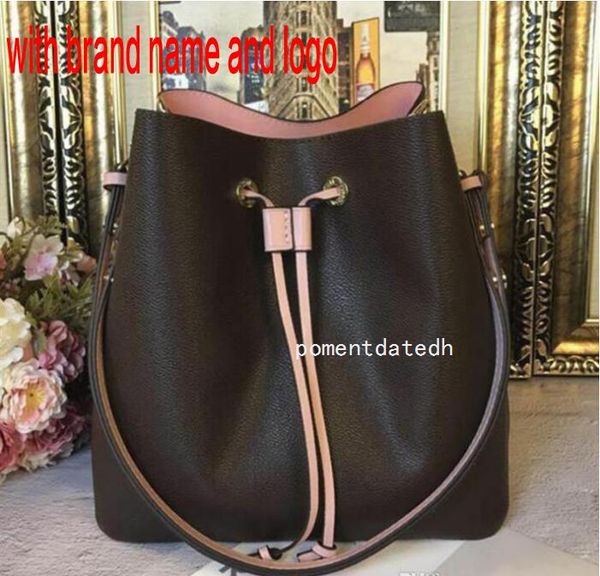 

fast genuine dhl fashion women leather shoulder neonoe cross body bag twist shopping bags flower printing box package option luxe qynf ckbtp