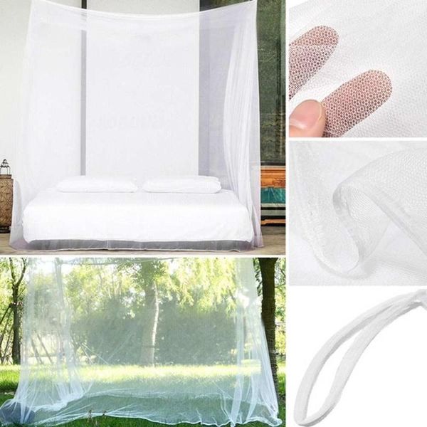 

tents and shelters white square camping net outdoor tent mosquito portable bed curtain mesh night lightweight foldable hiking sleeping summe
