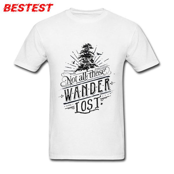 

wander lost casual white clothes crew neck tshirt groups printed no fade students tee simple sport hooded sweatshirt hoodie men t shirt