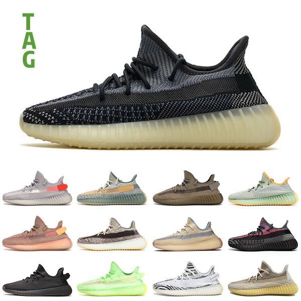 

new kanye west sply boots shoes asriel stock tag x linen israfil tennis sport yecheil static angle reflective trainers sneakers size 13, Black