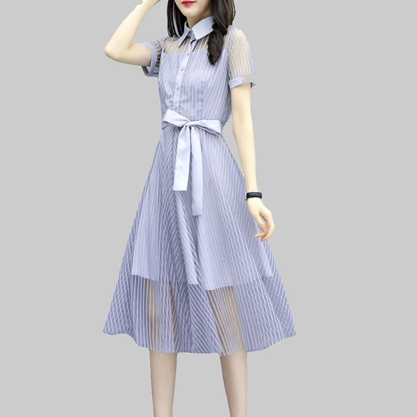 

women will see stripper dress big casual swing beach work dressed business 28q4, Black;gray