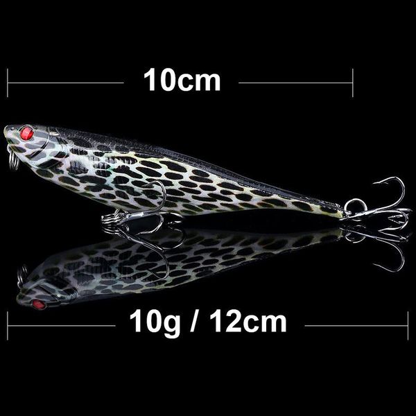 

qxo 10g 10cm lure wobbler winter fishing whopper plopper jerkbait sea noeby popper goods for fishing hard jigging lure minnow wmtnnm