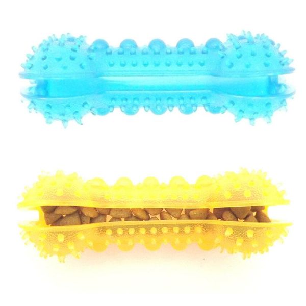 

dog toys & chews strong dispenser toy for chew anti bite interactive training durable treat ball 13cm