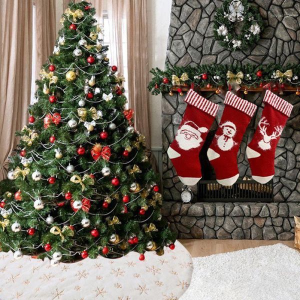

christmas decorations 1pc white tree skirt plush faux fur carpet xmas navidad year decoration1