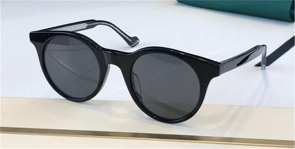 

new sell fashion design sunglasses 0736s round cat eye frame classic popular simple style uv400 protective glasses, White;black