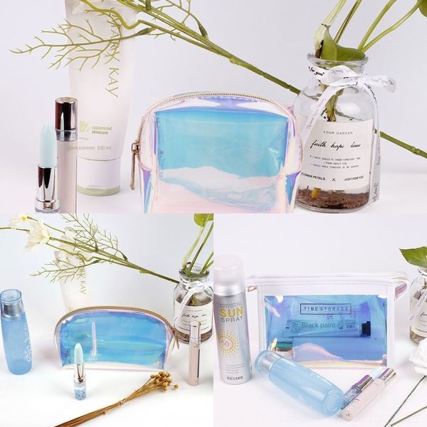 

58dao heart red cosmetic large capacity wash net pvc magic cosmetic storage lspdm girl's bag waterproof portable travel storage bag bag