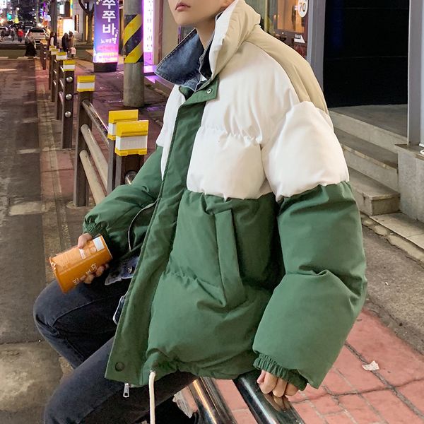 

2021 new privathink winter new men's casual oversize thickened parkas woman warm korean streetwear coats male fashion clothing 5bqs, Black