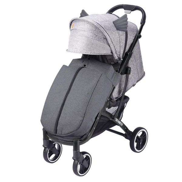 

dearest 818+ one hand fold baby stroller with zipper footcover