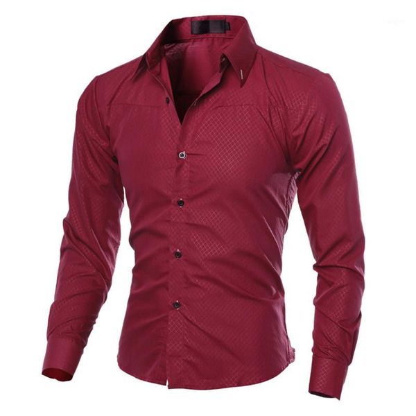 

newly men casual shirts fashion long sleeves shirt business slim mens clothing do991, White;black