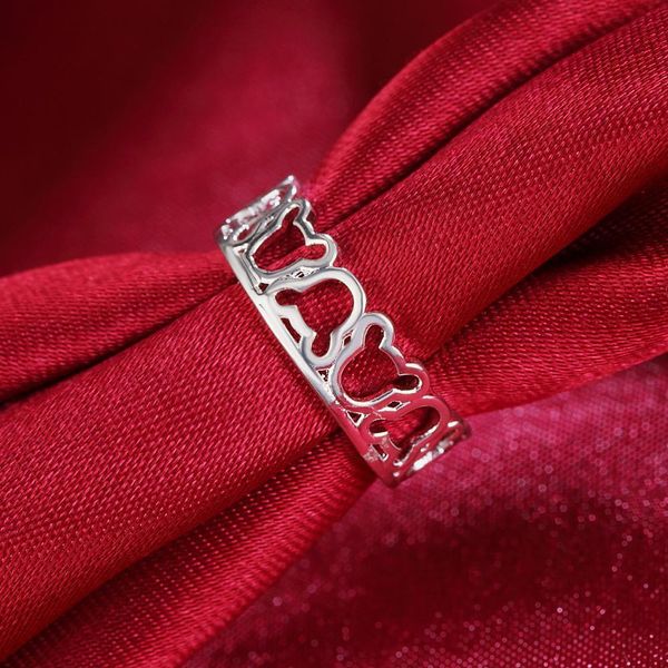 

wholesale silver color animal rings elegant fashion charm for women lady jewelry wedding party cute gift jshr942 h bbytdo