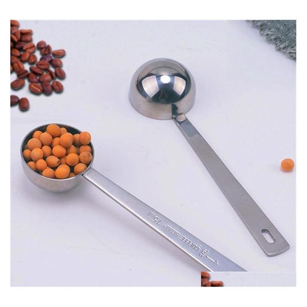 

15ml small coffee scoop measure spoon scale stainless steel 304 material silver rose jllwls lajiaoyard