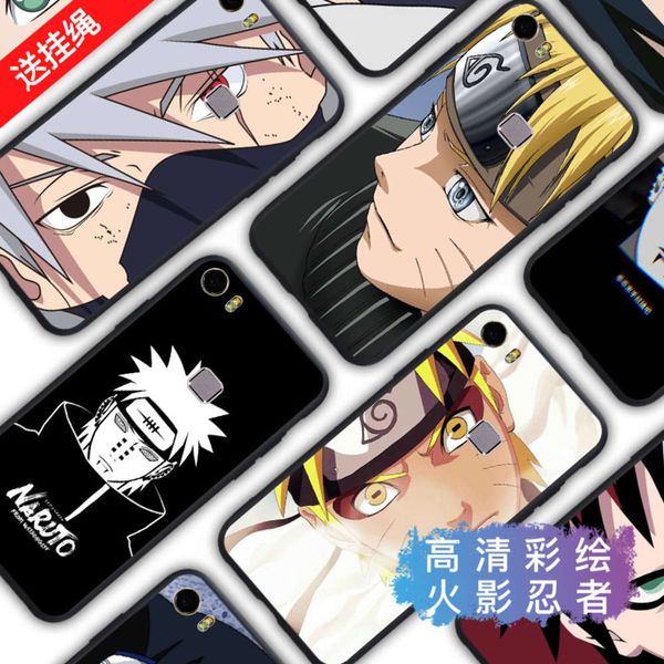 

vivo xplay 5 mobile phone case xplay 5a naruto silicone all inclusive soft border protection two dimensional men's and women's new