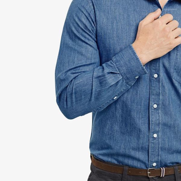 

smart five shirt men new stand collar camisa masculina denim casual shirts men camisa masculina brand clothes1, White;black