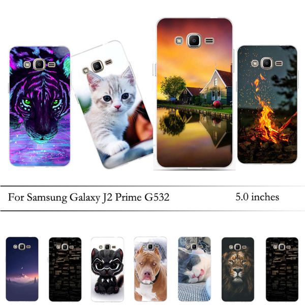 

coque galaxy g532 bumper soft tpu silicone case cover for samsung j2 prime shell