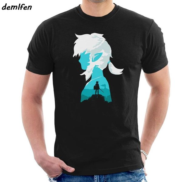 

anime years later link legend of zelda men's harajuku streetwear short sleeve o neck tees sport hooded sweatshirt hoodie men t shirt