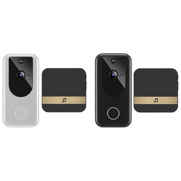 

mool d1 video doorbell camera 720p wireless wifi smart doorbell night vision pir motion detector eu plug