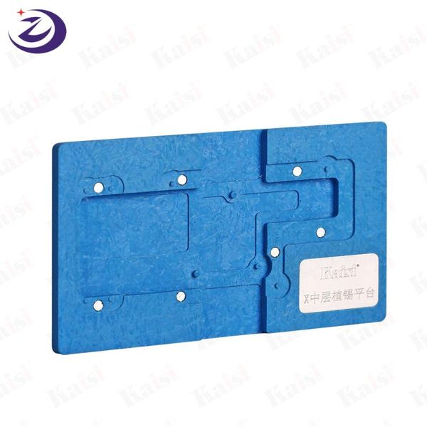 

kaisi mainboard middle layer board bga reballing stencil plant tin platform for x xs max 11 pro max logic board rework