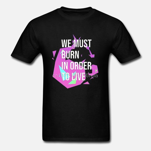 

we must burn in order to live lio fotia burnish promare quota fleming fire hoodie designers t shirts sweatshirt